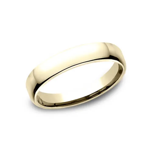 Benchmark Euro Comfort-Fit 4.5MM Plain Men's Wedding Band EUCF14514KY