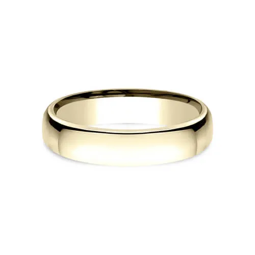 Benchmark Euro Comfort-Fit 4.5MM Plain Men's Wedding Band EUCF14514KY
