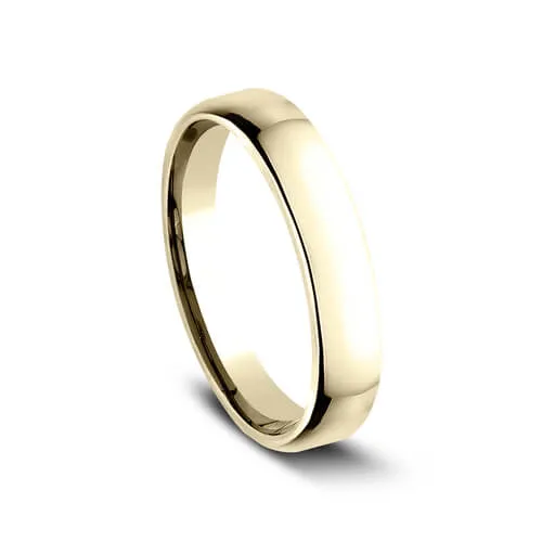 Benchmark Euro Comfort-Fit 4.5MM Plain Men's Wedding Band EUCF14514KY