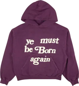Cactus Plant Flea Market Born Again Hooded Sweatshirt 'Purple', purple