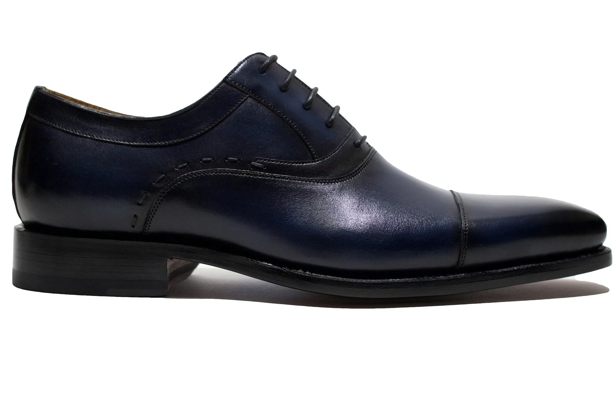 Cap Toe Oxford Hand Stitch