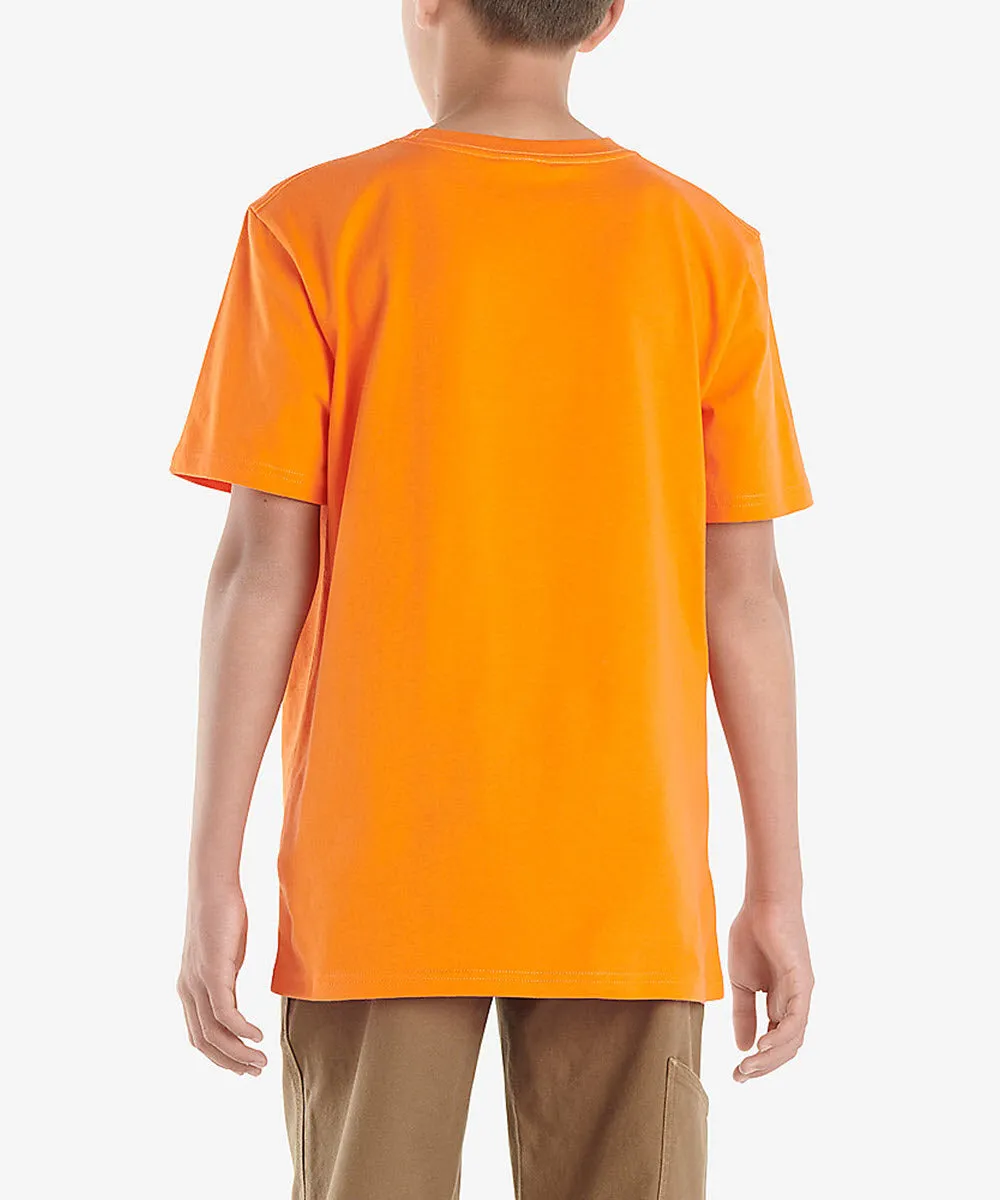 Carhartt Kids Short Sleeve Pocket T-shirt - Orange