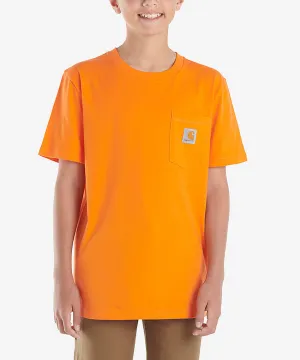 Carhartt Kids Short Sleeve Pocket T-shirt - Orange
