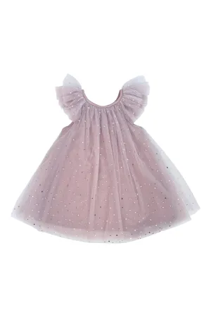 DOLLY® STARS & MOON ⭐️ 🌙 TULLE FAIRY DRESS dusty violet