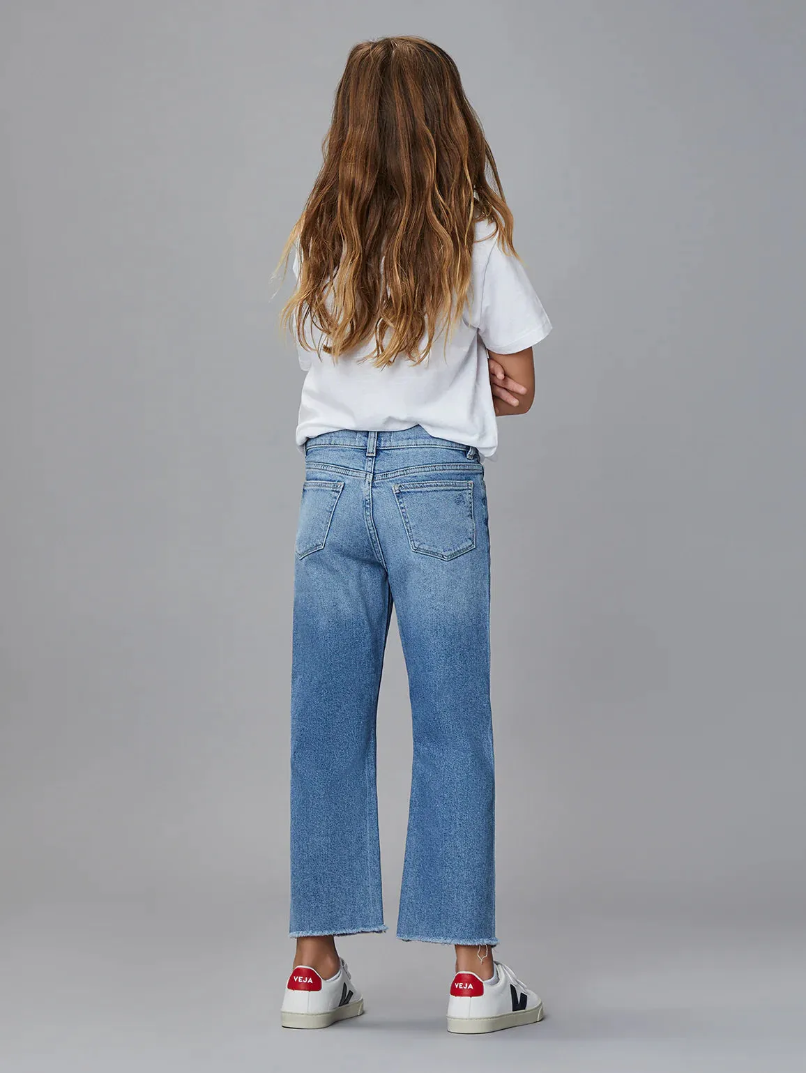 Emie Glacier Straight High Rise Jean