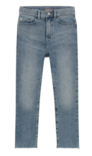 Emie Glacier Straight High Rise Jean