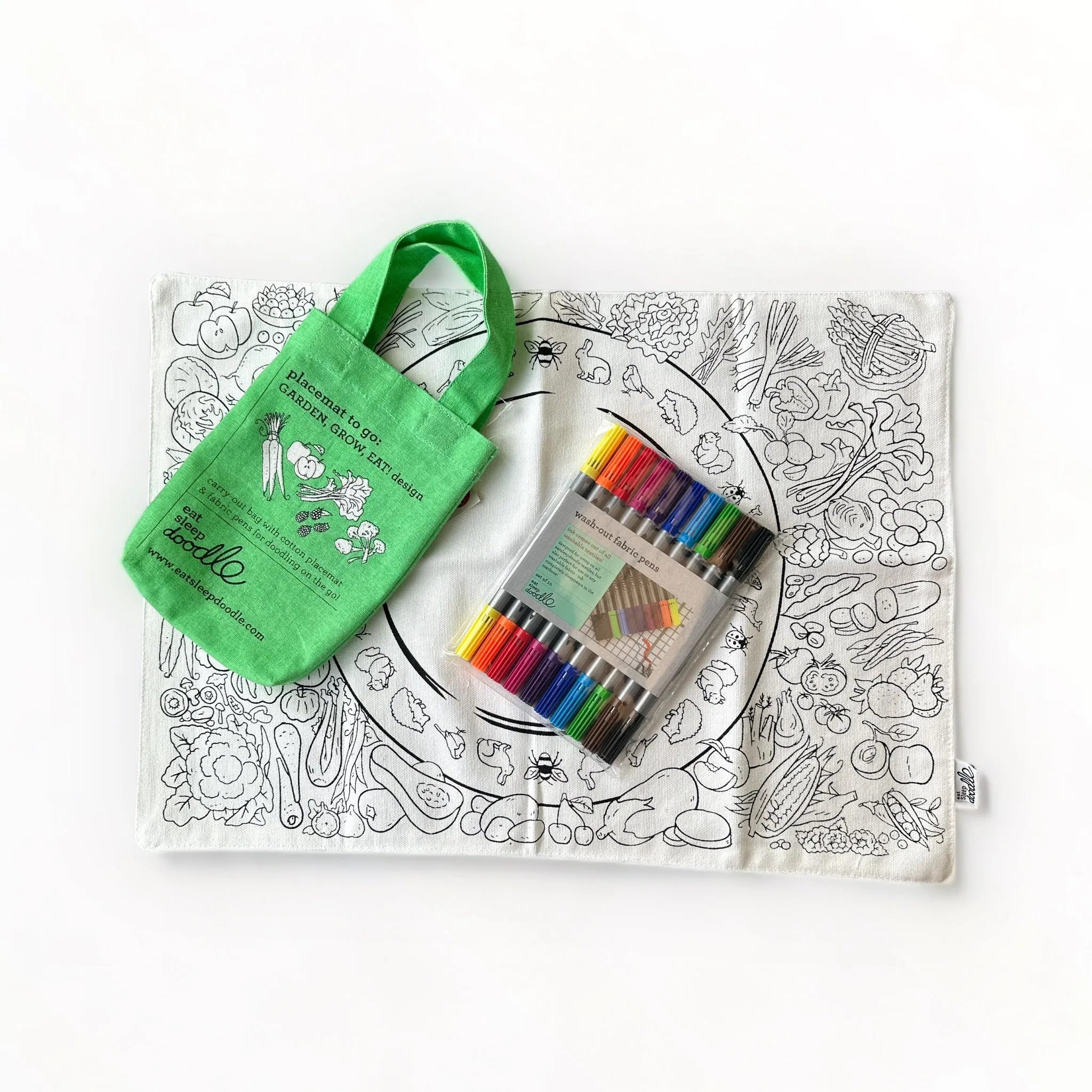 Garden Grow Eat Place Mat To Go