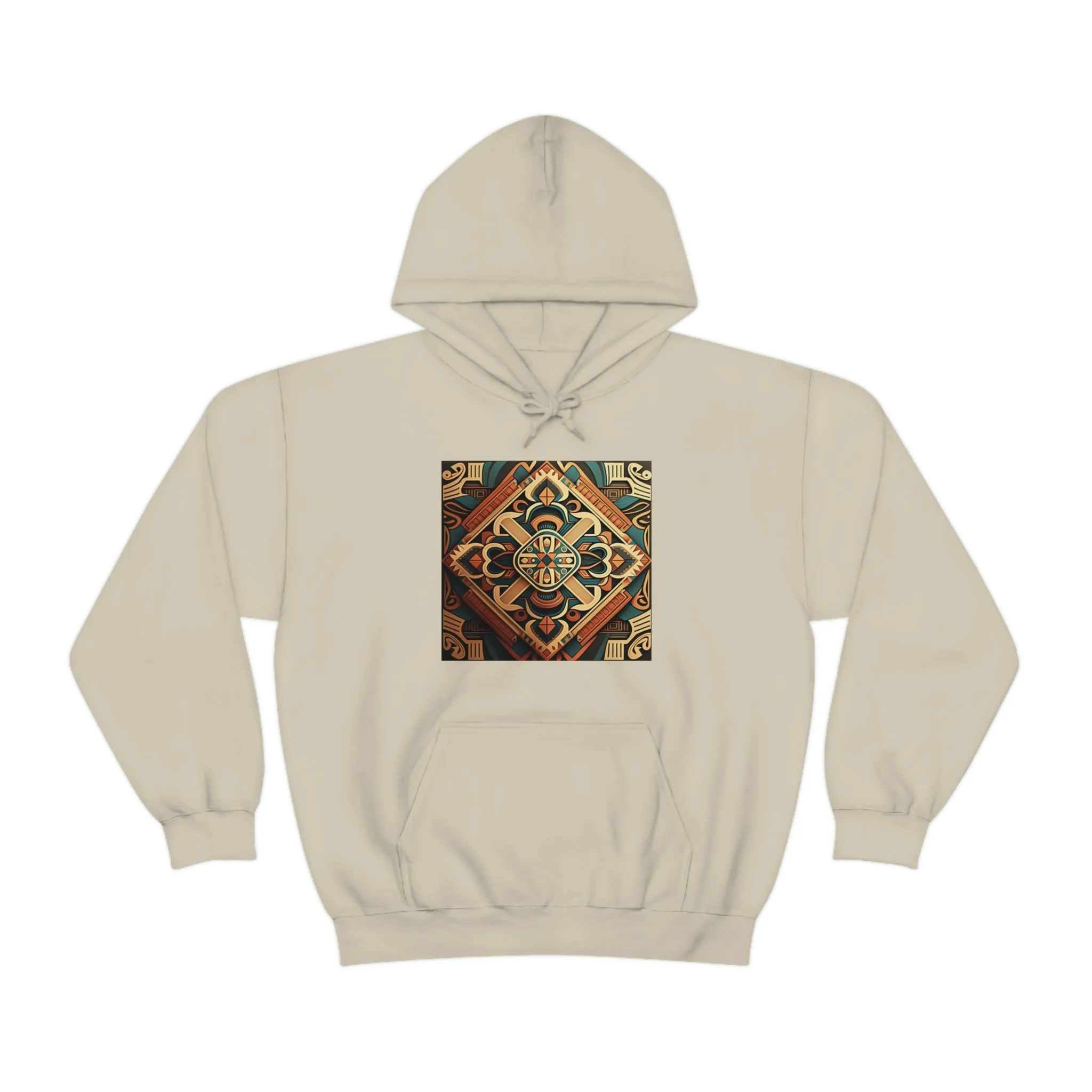 Geometric Shield Hoodie