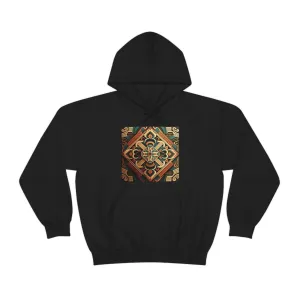 Geometric Shield Hoodie