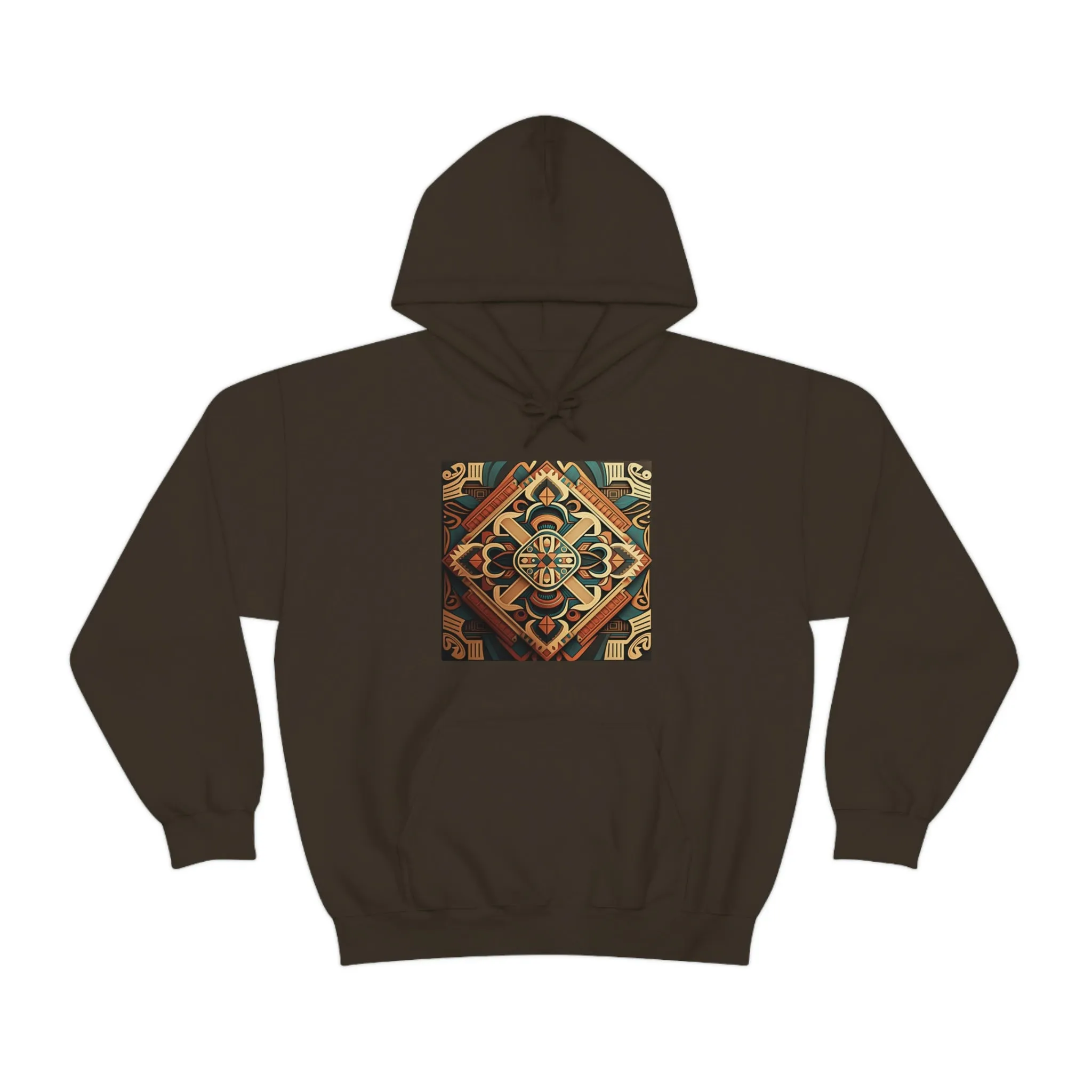 Geometric Shield Hoodie