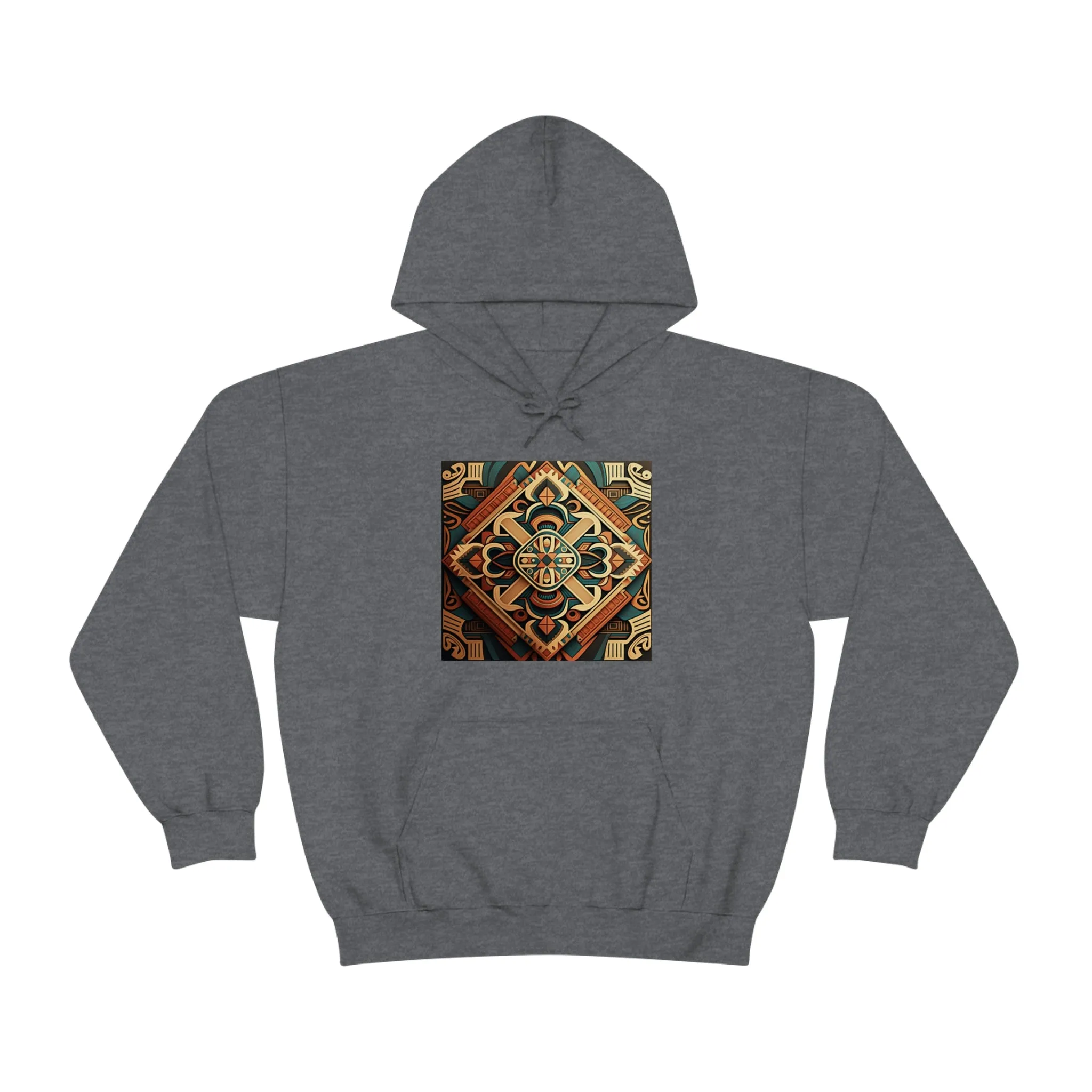 Geometric Shield Hoodie