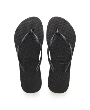 Havaianas Women's Slim Slippers, Black