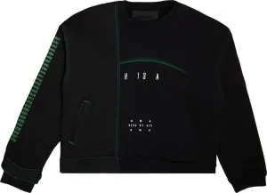 Hood By Air Panelled Sweatshirt 'Black', black