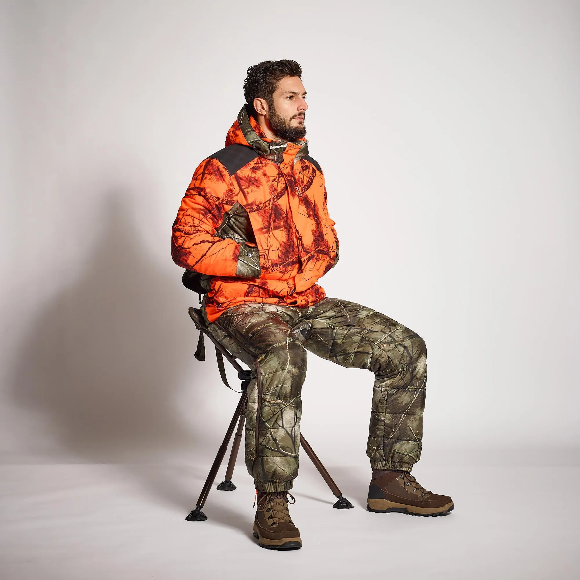 Hunting trousers/overpants TREEMETIC compact warm light SOLOGNAC