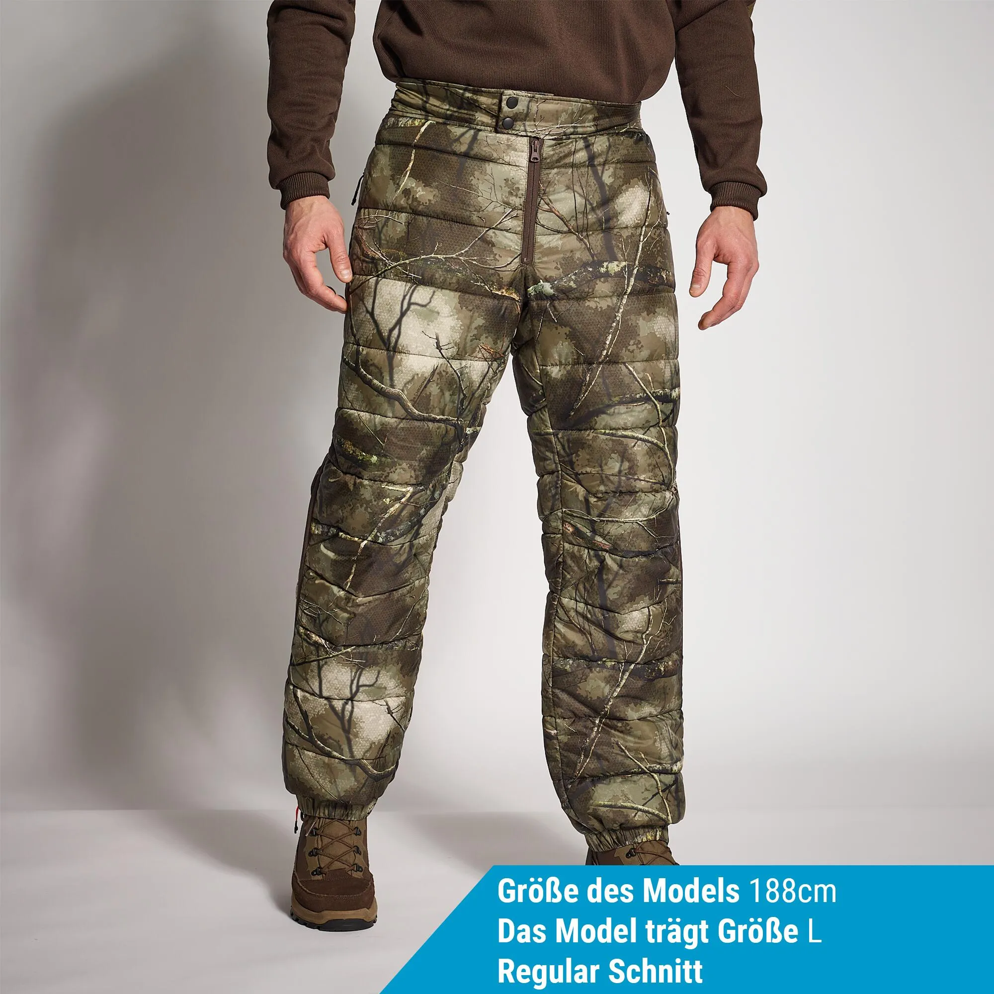 Hunting trousers/overpants TREEMETIC compact warm light SOLOGNAC