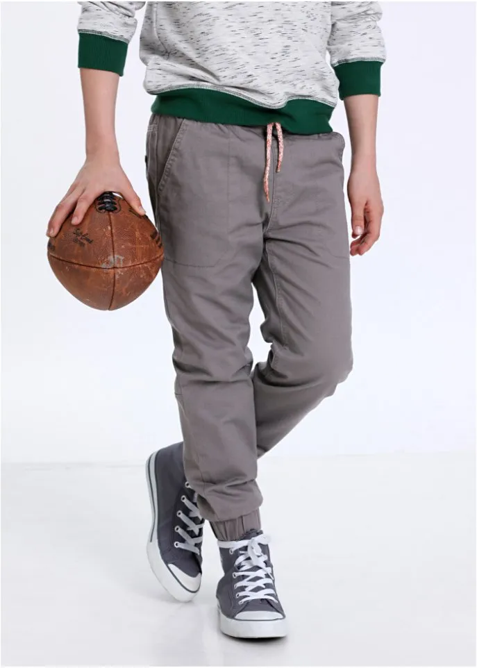 John Baner Jeanswear Casual Thermal Pants with Cozy Cotton Lining, Gray