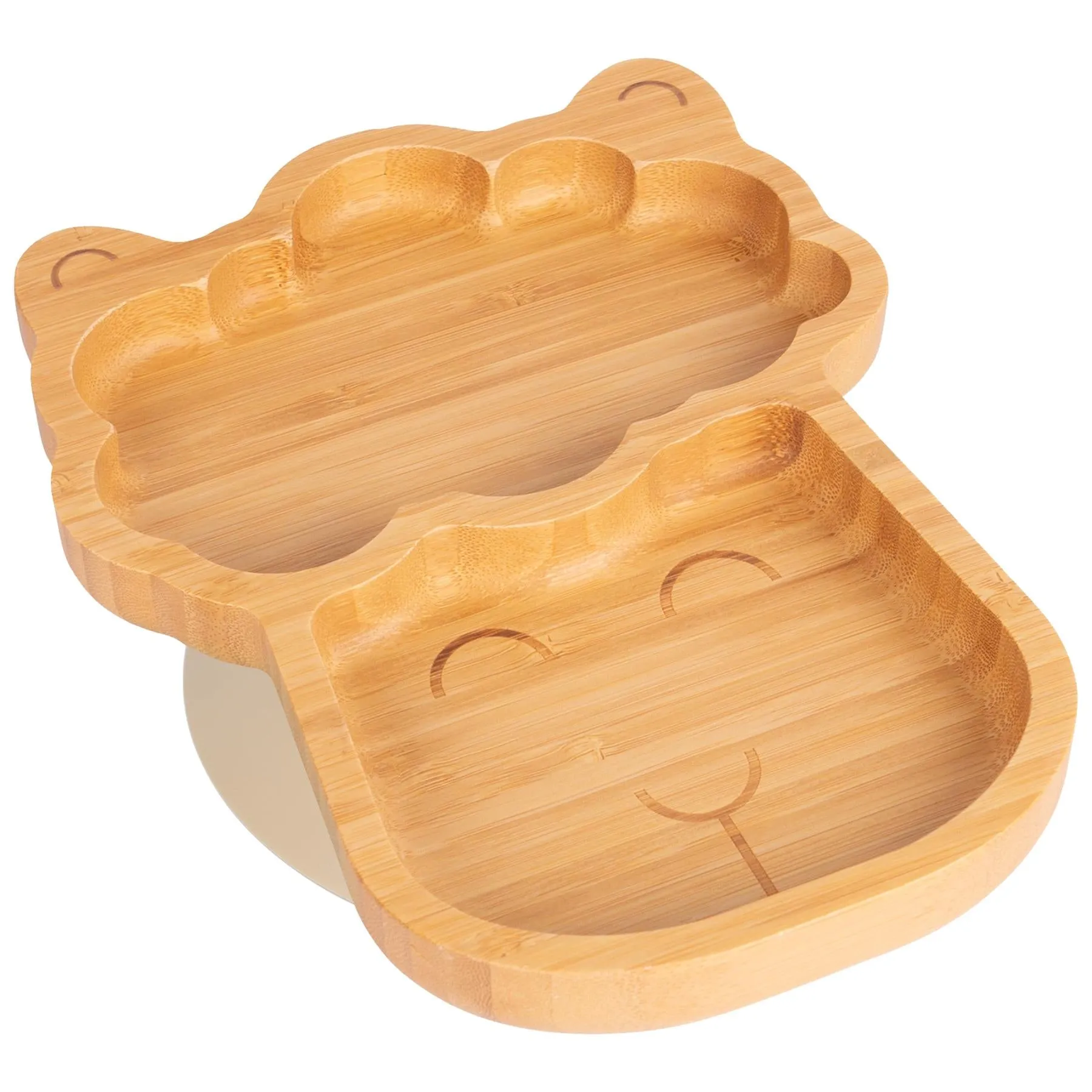 Lenny The Llama Bamboo Children's Suction Plate