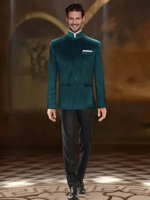 Men's 3 Piece Velvet Suit