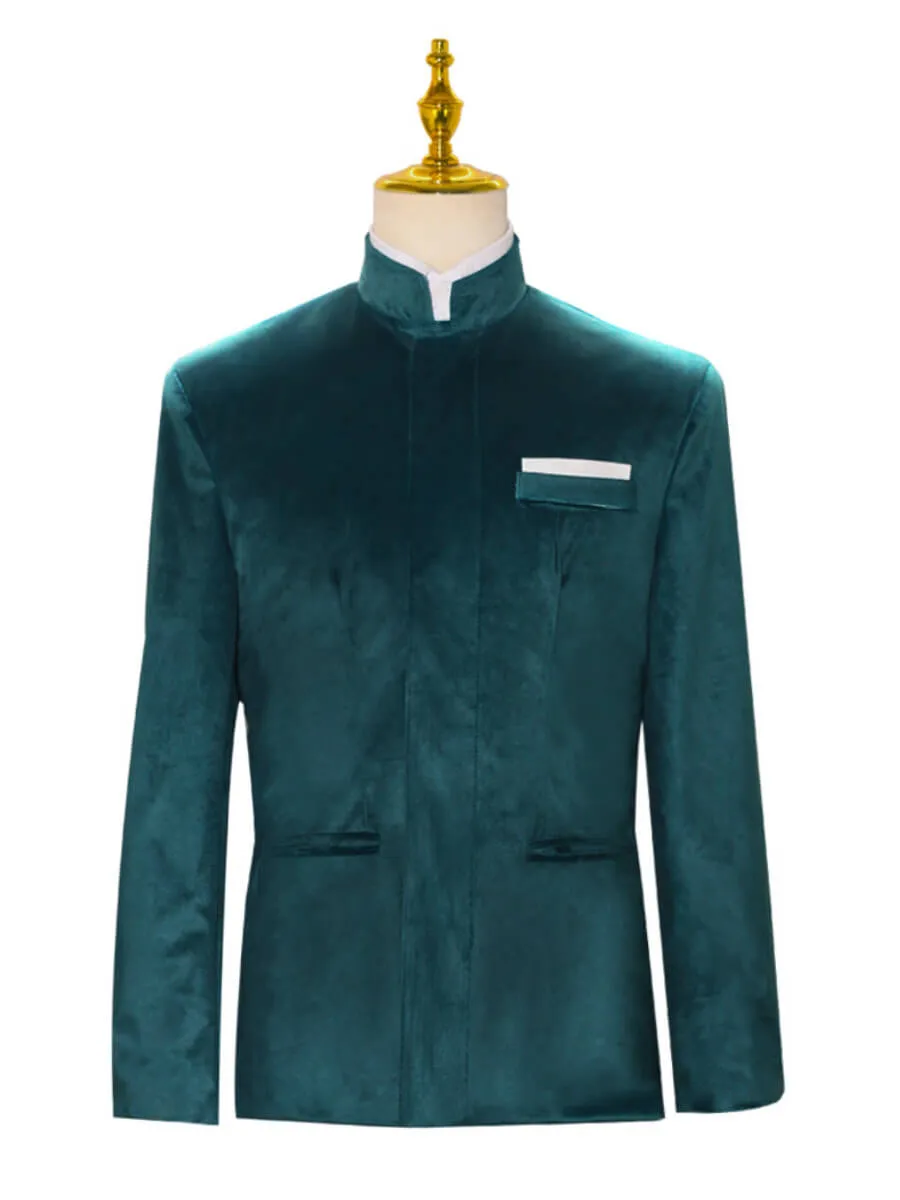 Men's 3 Piece Velvet Suit