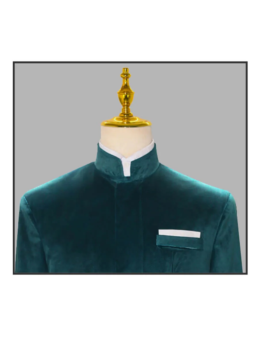 Men's 3 Piece Velvet Suit