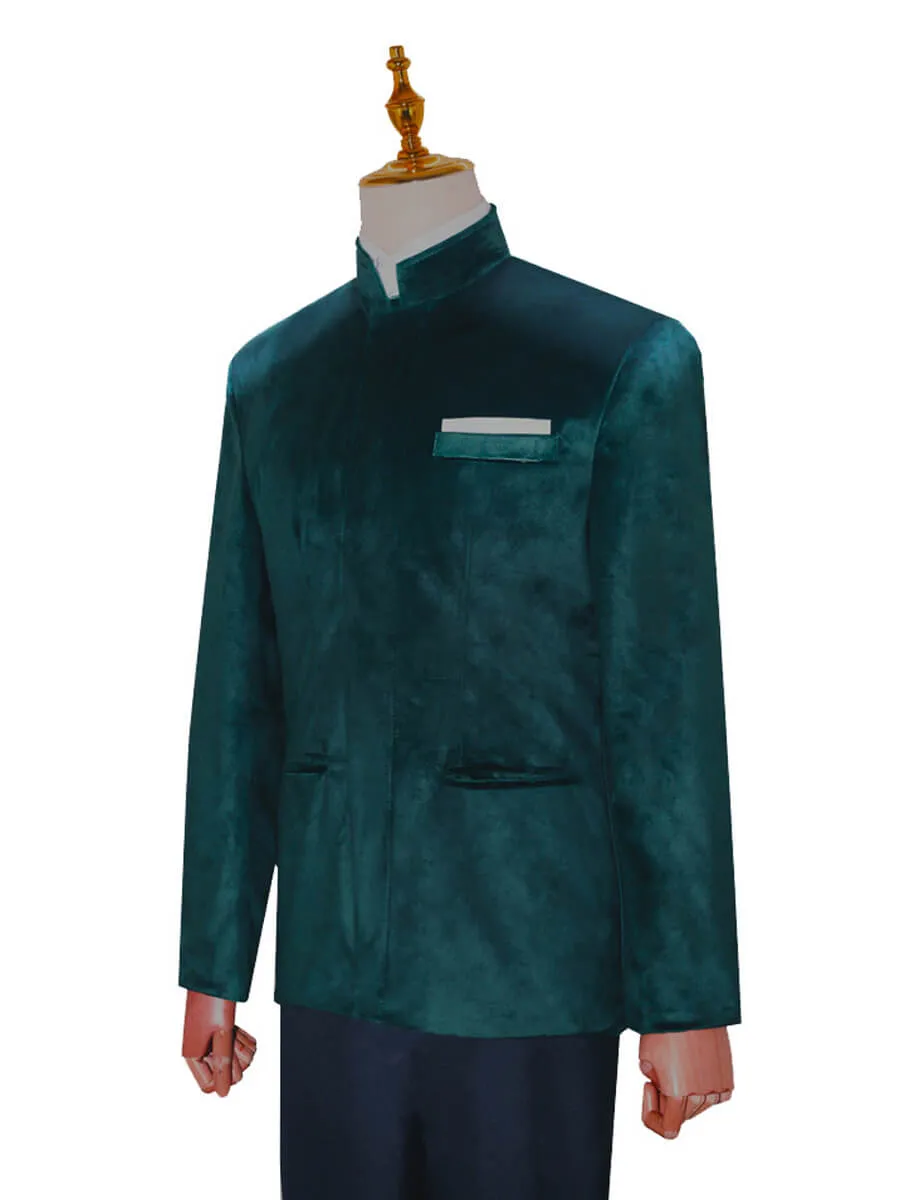 Men's 3 Piece Velvet Suit