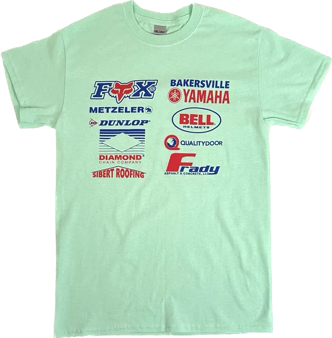 Mint Nashville Racing Tee