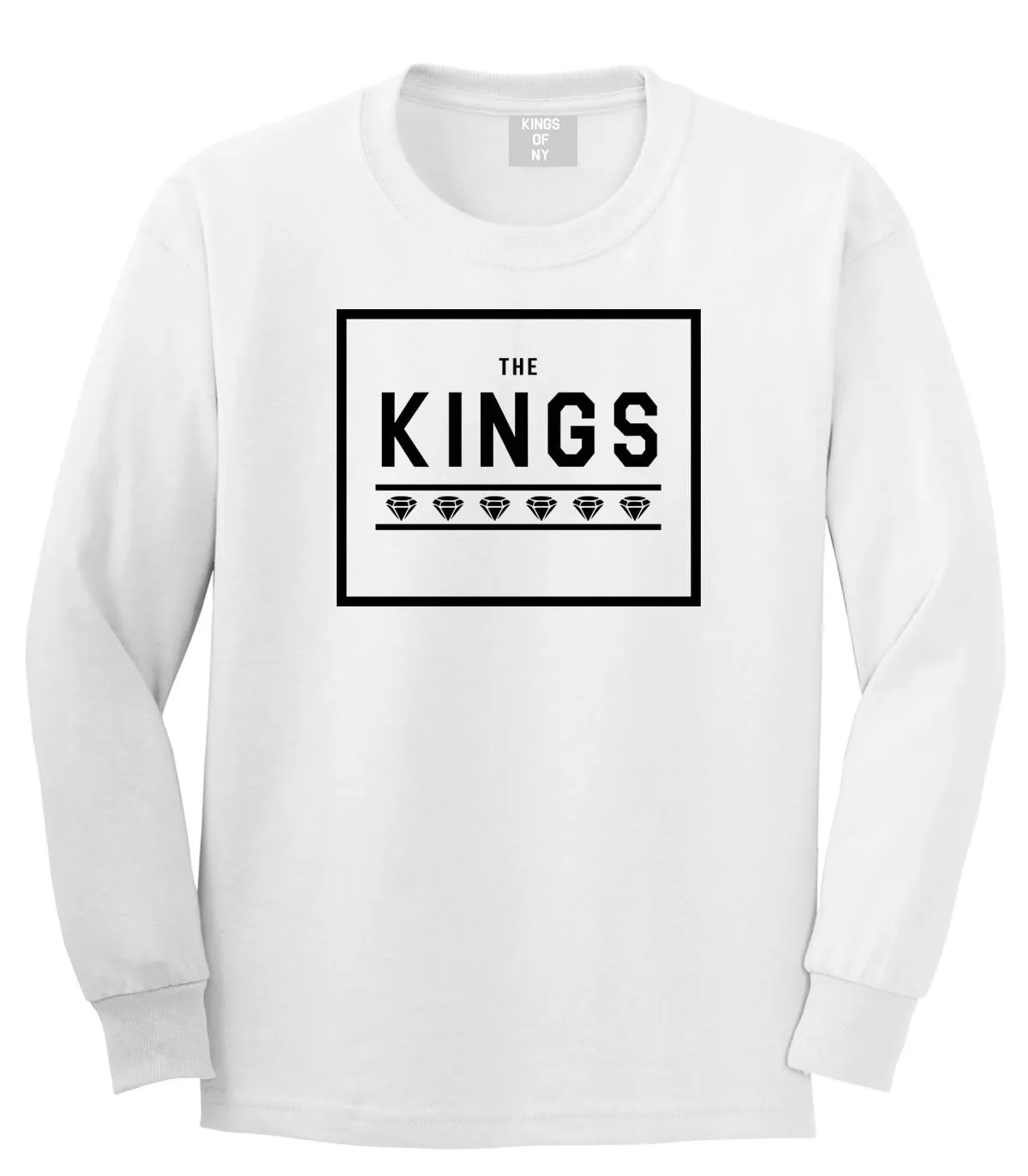 The Kings Diamonds Boys Kids Long Sleeve T-Shirt