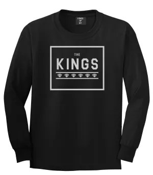 The Kings Diamonds Boys Kids Long Sleeve T-Shirt