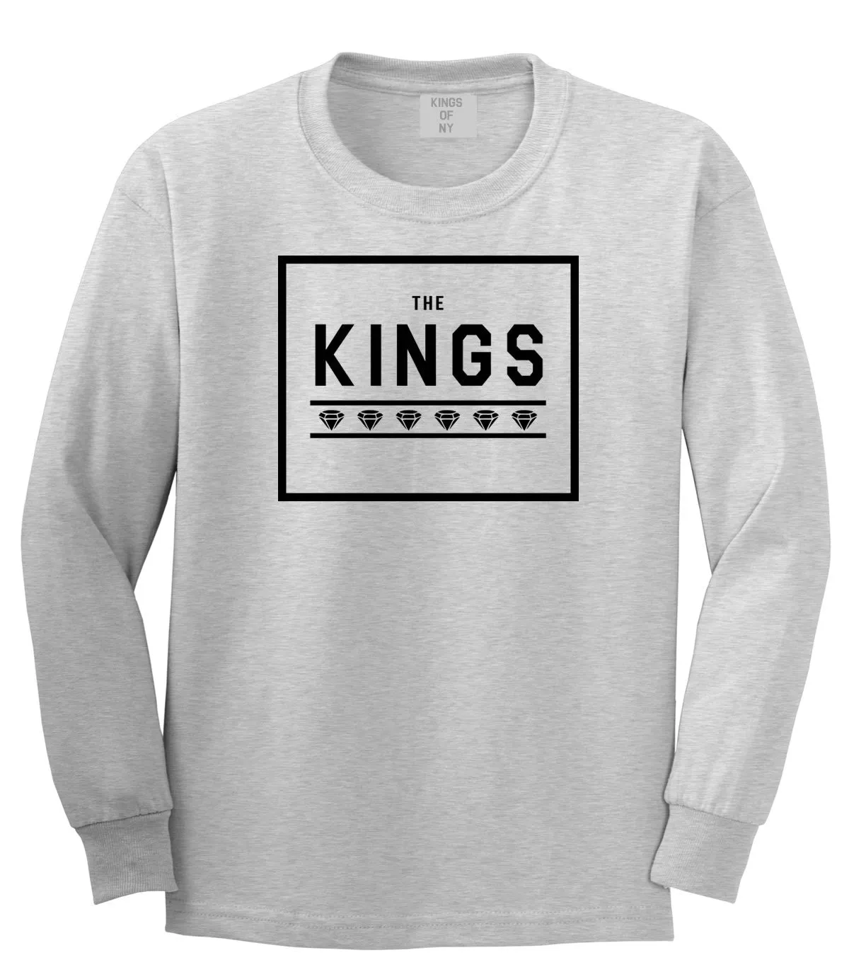 The Kings Diamonds Boys Kids Long Sleeve T-Shirt