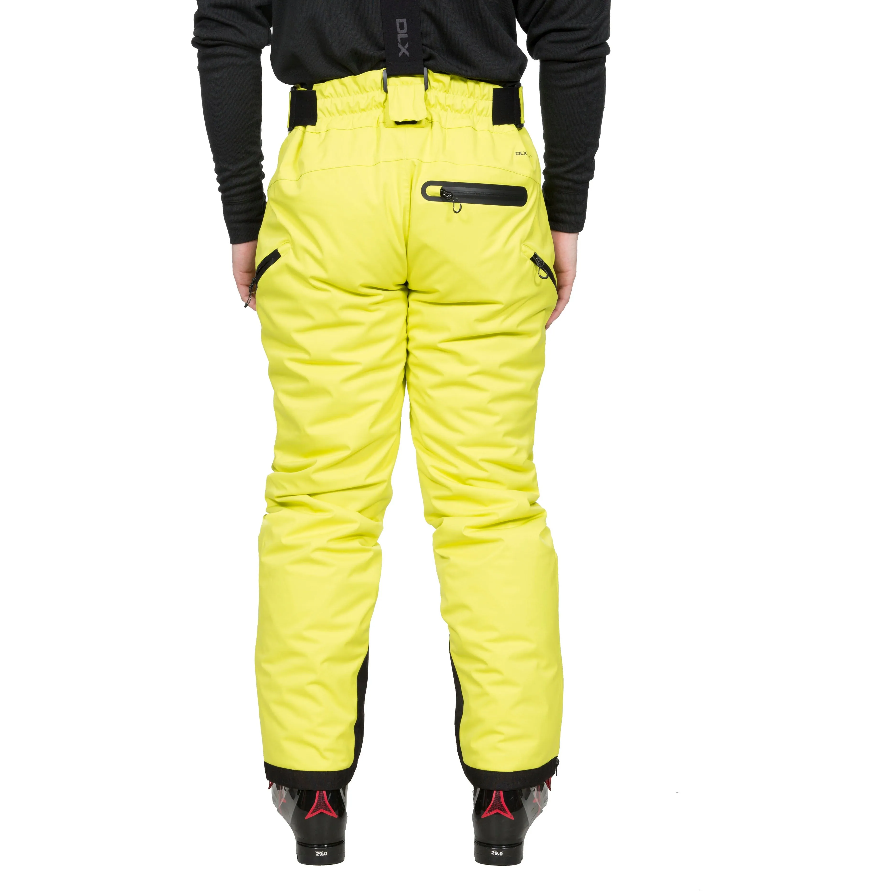 Trespass Mens DLX Ski Trousers Kristoff2 in Lime Zest