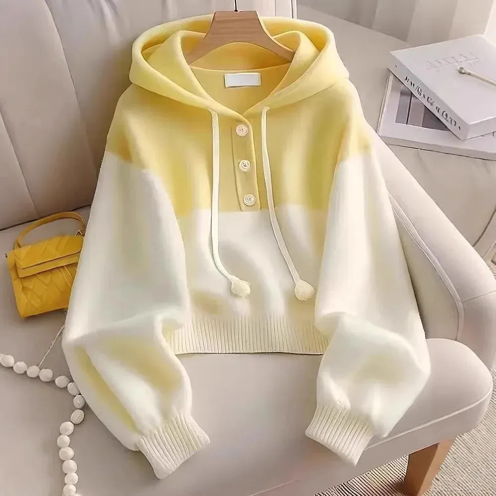 Vera | Women's Loose Fit Hooded Sweater