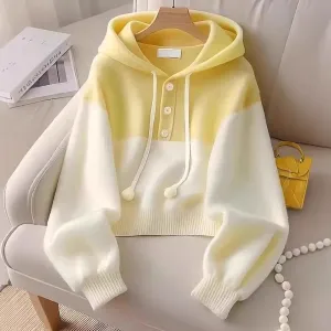 Vera | Women's Loose Fit Hooded Sweater