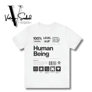 Vintage-Sealed 100% Human Being Apparel T-Shirts Short Sleeves| Brand New Men's Fashion