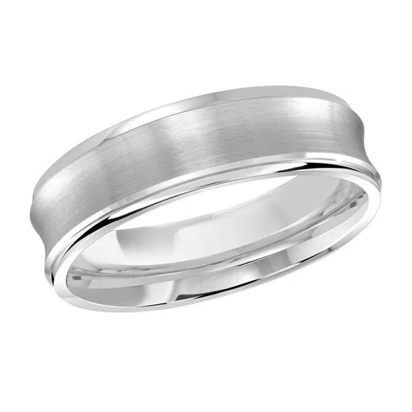 White Gold Wedding Band